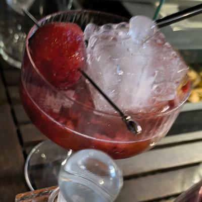 Strawberry Negroni Cocktail
