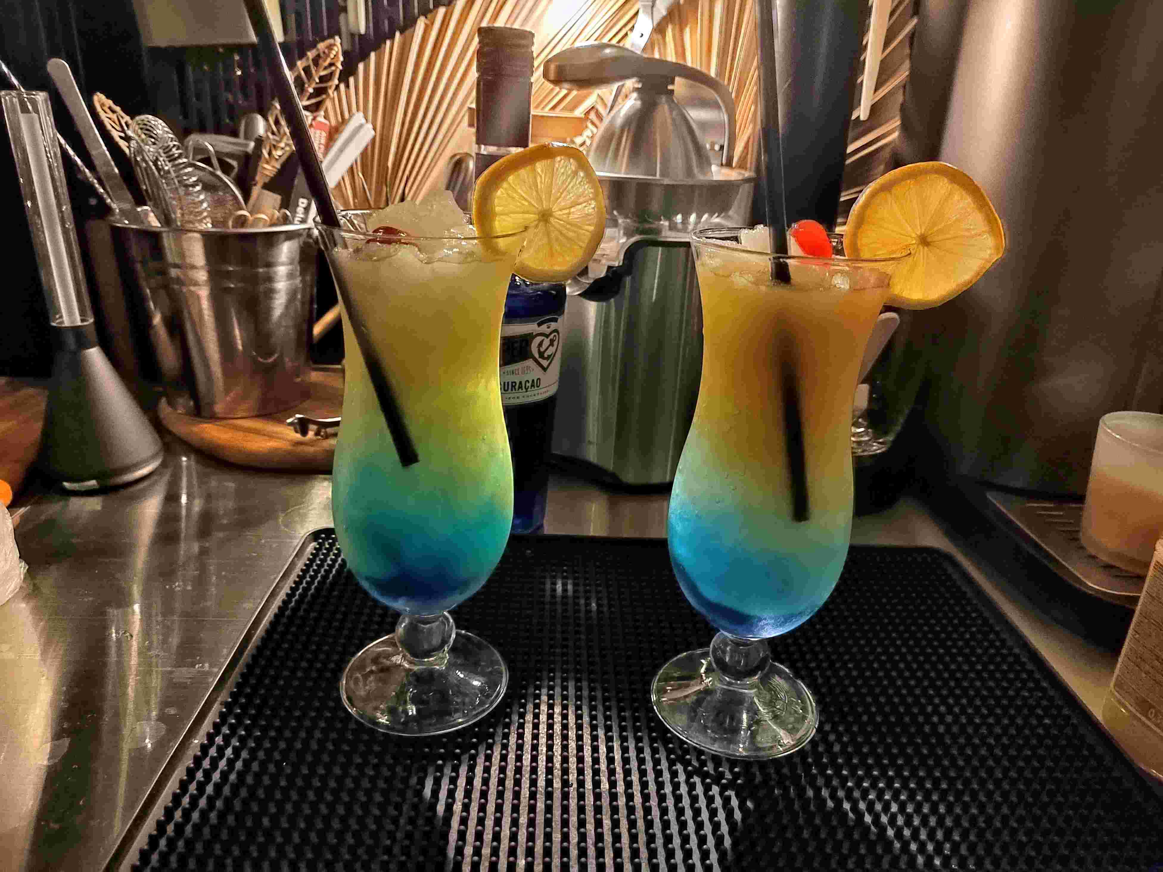 Azure Sunrise Cocktail
