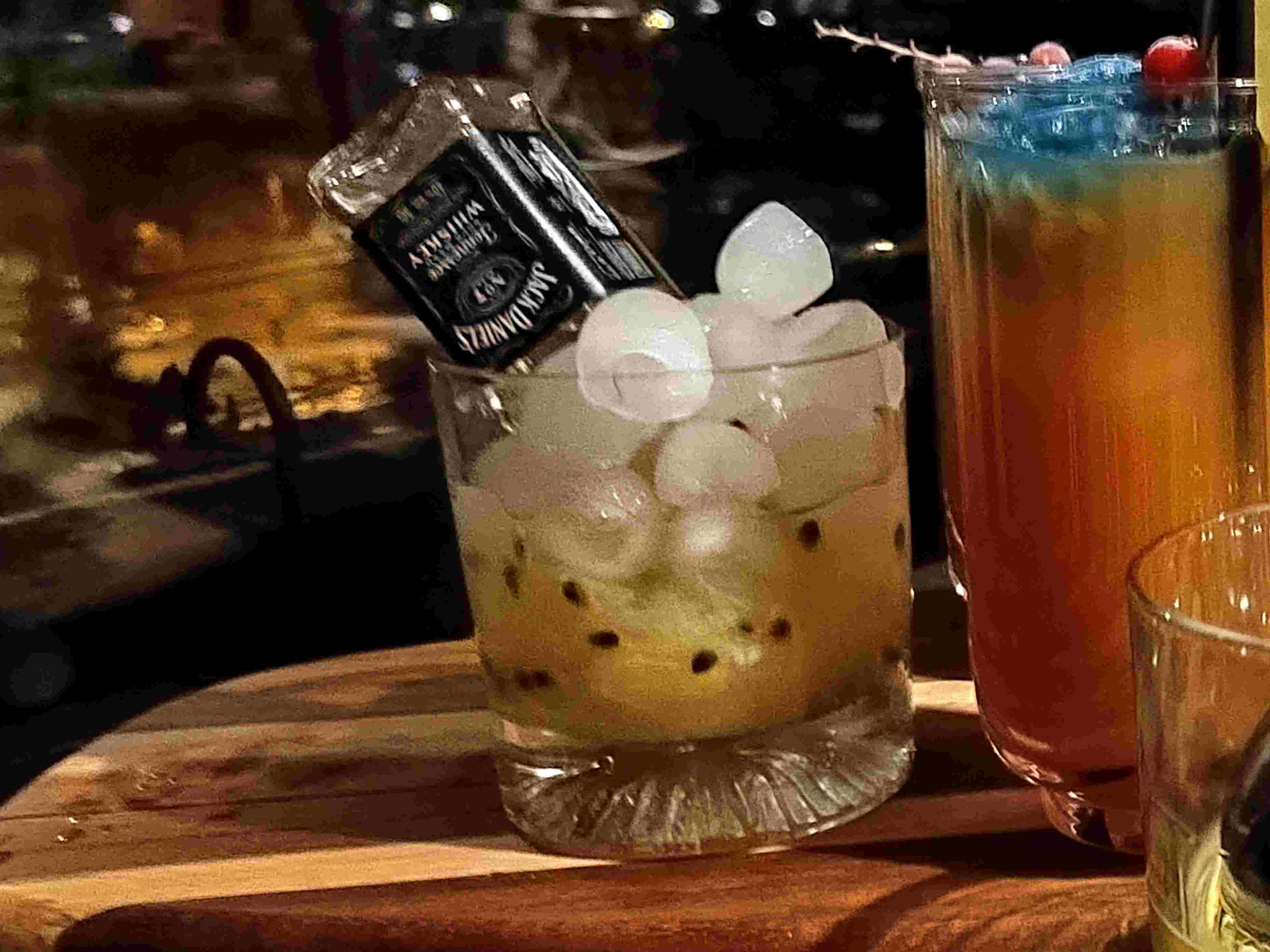 Whiskey Passion fruit purée Passion Fruit Whiskey Smash